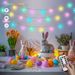 Led Light String Color Frosted Ball Easter Decoration Light Christmas Atmosphere Light Battery Box Color Light Flashing Light_voghion.com