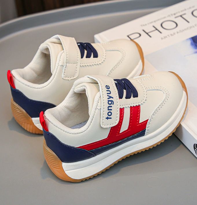 Baskets classiques pour bébés et tout-petits – Chaussures de premiers pas à semelles souples pour garçons et filles, chaussures de sport légères et respirantes pour enfants_voghion.com