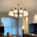 Yifei French Persimmon Vintage Living Room Pendant New Style American High-end Elegant Main Light_voghion.com