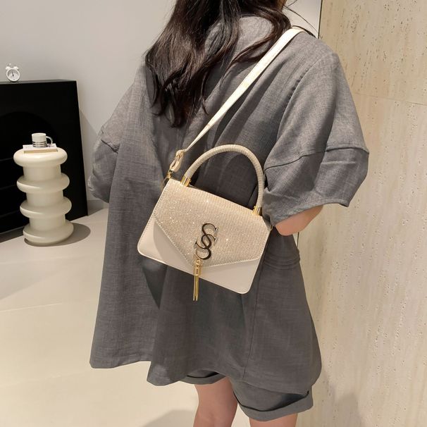 Dámské kabelky, letní nová malá čtvercová kabelka, dámská módní trendová kabelka s písmeny, jednoduchá a všestranná kabelka přes rameno_voghion.com