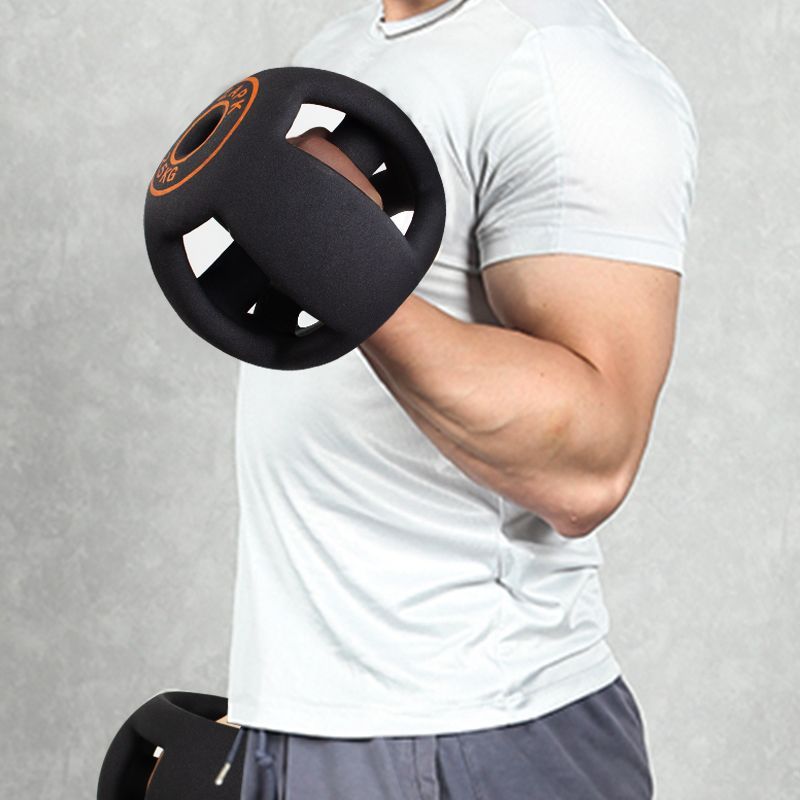 【 】 Jia Lishi Home Dumbbell Functional Stable Solid Kettle Bell Sports Push Up Brand New Multi Purpose Black_voghion.com