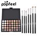 Sets POPFEEL 40 Color Matte Pearlescent 7-delige oogschaduwkwastenset Beauty Make-up voor beginners_voghion.com