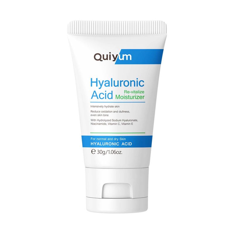 QUIYUM Hyaluronic Acid Moisturizer - Deep Hydration & Brightening, 30g Non-Greasy Cream​_voghion.com