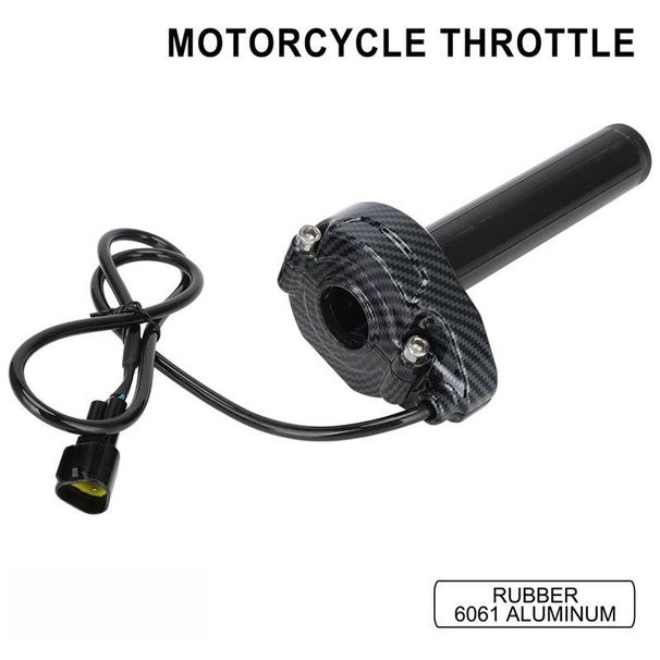 Manopola acceleratore elettronica per moto X/S - 2a generazione (aspetto fibra di carbonio) - Adattamento universale per aggiornamenti di moto personalizzate_voghion.com