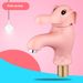 Kids Elephant Faucet – Colorful Plastic Water Tap For Washbasin – Dual Handle Hot & Cold Mixer With Anti-Slip Base_voghion.com