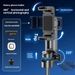 P15mini Selfie Stick magnetico con telecomando Bluetooth e treppiede estensibile, supporto portatile per telefono da 43 cm con luce LED per iPhone/Android (nero/bianco)_voghion.com