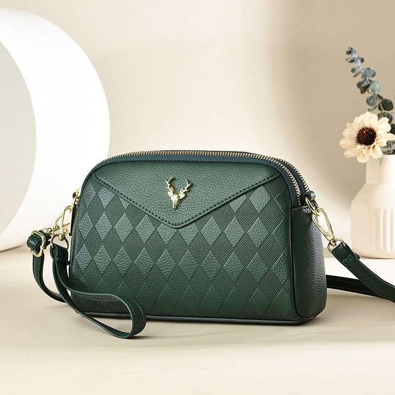Borsa a tracolla semplice da donna, versione coreana della primavera e dell'estate 2025, alla moda e versatile._voghion.com