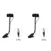 3 4 Pin Wired Sax Microphone Omnidirectional Pickup Music Instrument Clip-on Design For Various Instruments_voghion.com