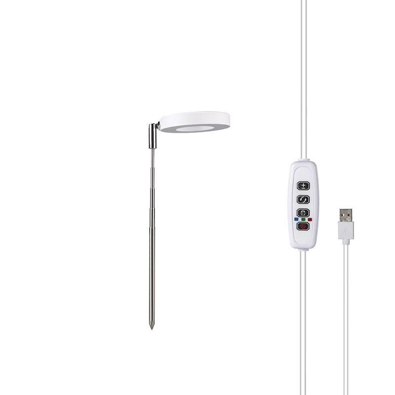 LED Telescopische Plantenlamp Groeilamp Engel Ring Succulent Rood En Blauw Licht Volledig Spectrum Bloem Timing Plant Vullamp_voghion.com