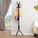 Iron Coat Rack – Freestanding Clothes Hanger With Multiple Colors & Styles, 1.75m Tall Space-Saving Garment Stand For Bedroom & Entryway_voghion.com