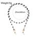 Accessori per abbigliamento, occhiali alla moda, cordini per occhiali, accessori per occhiali, catene per occhiali con perline colorate, cordini per occhiali da sole_voghion.com