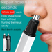 Neu Tragbare Elektrische Trimmer USB Aufladbare Entferner Unisex Nasenhöhle Loch Nase Haar_voghion.com