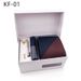 2025 New Men's Striped Gift Set 6 Pieces Tie Pocket Square Collar Clip Cufflinks_voghion.com