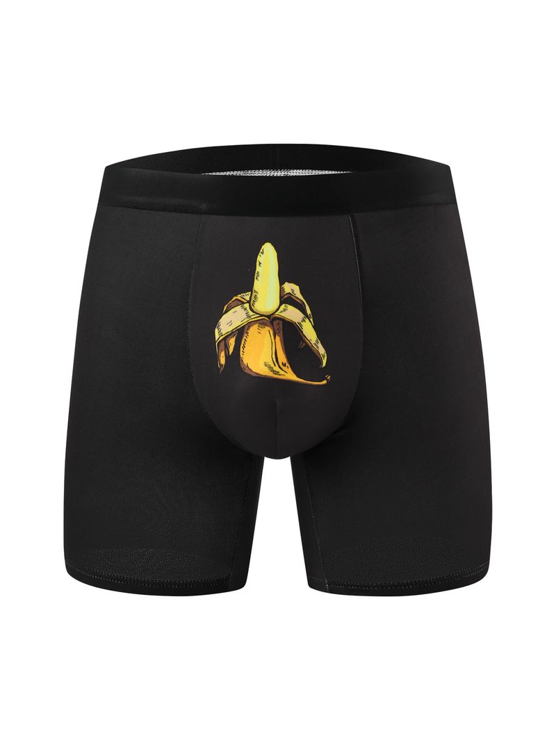 2025d Quirky Underwear Series Trendy Shorts 3D Digital Print Casual Long Boxer Briefs_voghion.com