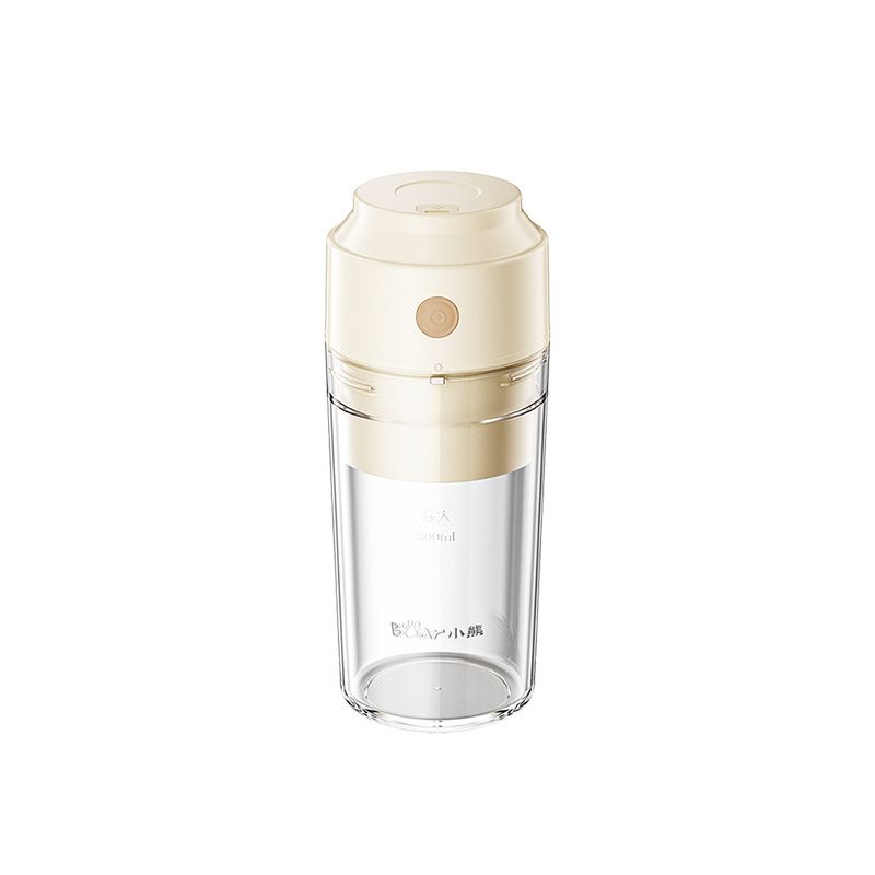 Bear Portable Juicer Cup - Wireless USB Charging 6-Blade Multi-Functional Fruit Juice Maker_voghion.com
