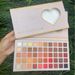 Palette di ombretti a forma di cuore - Set trucco multicolore opaco e scintillante (pigmentazione elevata, sfumabile, adatto ai viaggi, vegano e cruelty-free)_voghion.com