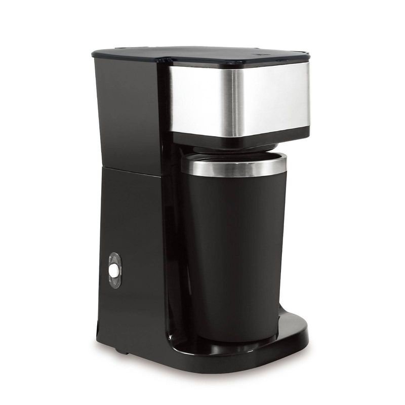 US standard coffee machine automatic coffee brewing American coffee milk tea machine with cup coffee maker_voghion.com