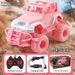 Mini voiture tout-terrain télécommandée 1:24 – Véhicule jouet électrique 4 roues motrices avec phares à LED et batterie rechargeable (rose/rouge/bleu) – Voiture d'aventure télécommandée_voghion.com