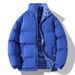 2026 Fashion Wintercoat Women/Men 100% Polyester Stand Collar Two-Way Wear Long Sleeve Casual Thick Warm Zipper Cotton-Padded Jacket M-4XL_voghion.com