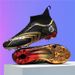 Foot Sheng fördert vor allem neue galvanisierte zweifarbige Goldsohle High-End-Fußballschuhe mit langen Spikes in_voghion.com