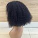 12Grade 13*4Frontal Kinky Curly Bob 200%density 10inch_voghion.com