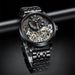 AILANG Mechanical Watch Men 30M Waterproof Automatic Watches Stainless Steel Skeleton Dial Luxury Double Tourbillon Watch Men_voghion.com
