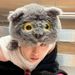 Quan Zhilong Concert Same Style Plush Ear Soft Cute Little Cat Animal Cartoon Hat_voghion.com