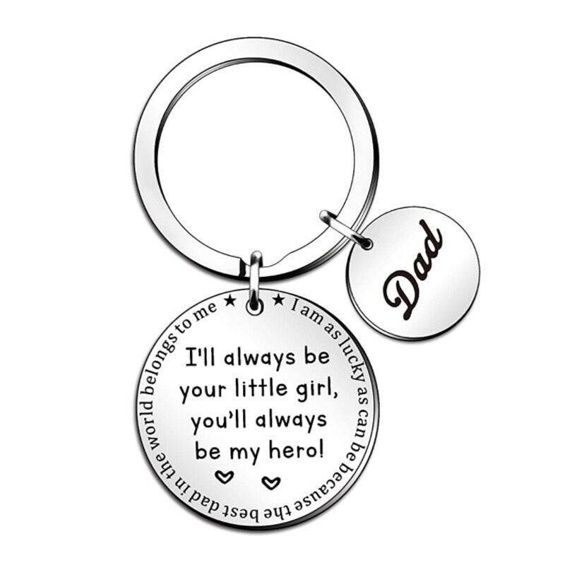 Vatertagsgeschenk Papa Sohn Geschenk Familie Schlüsselanhänger Anhänger_voghion.com