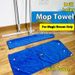 Magic Broom Scrubber Mop With Hole-Punched Microfiber Cloth, Heavy-Duty Multi-Surface Floor Cleaner, Super Absorbent Dust Mop For Home & Office_voghion.com