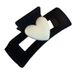 Love + Bow ~ Original Black Velvet Retro French Clip Small Fragrant Hepburn Wind Large Shark Clip Hairpin_voghion.com