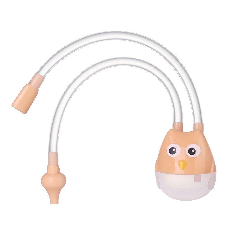 Aspirador nasal para bebês, sucção bucal, limpador de absorção nasal para bebês, antirrefluxo, silicone, tubo de sucção_voghion.com