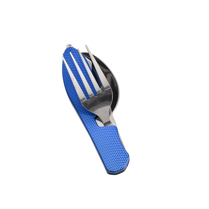 Mini Foldable Detachable Combination Outdoor Mountaineering Travel Cutlery Multi Opening Aluminum Handle Outdoor Knife Gift Fruit Knife_voghion.com
