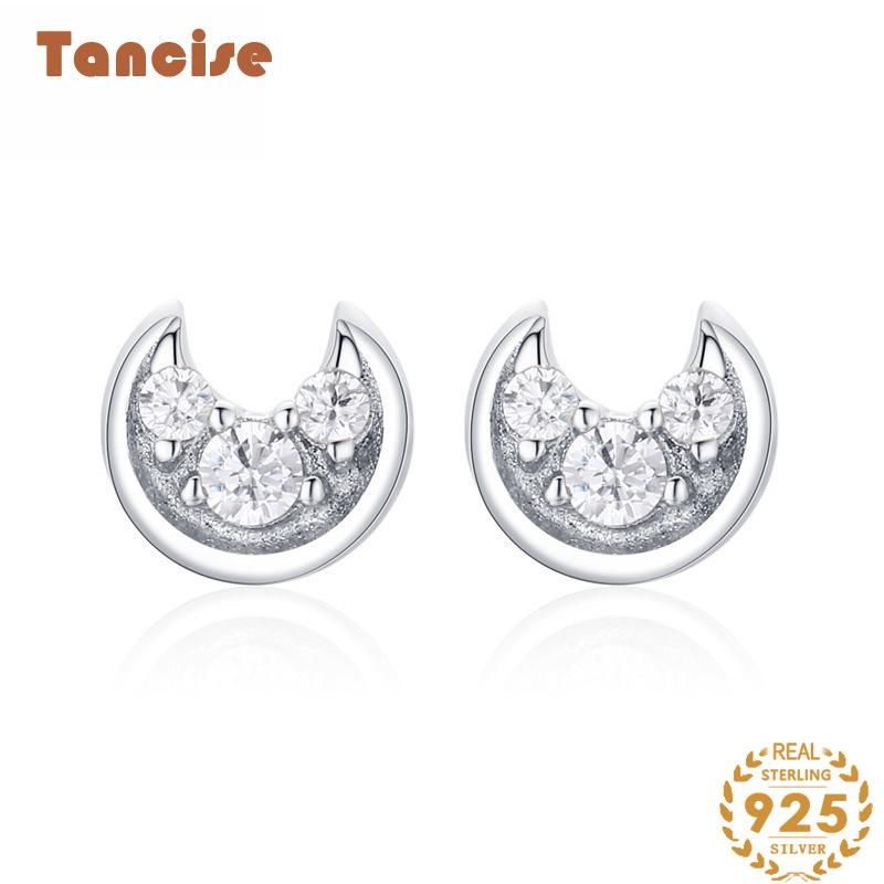 Tancise Orecchini pendenti con zirconi d'argento per le donne Regali per feste di matrimonio_voghion.com