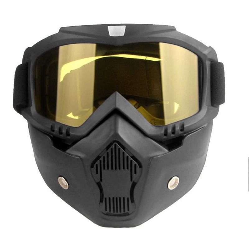 Óculos táticos anti-impacto de rosto inteiro Harley ao ar livre Exército Fan Field CS anti-nevoeiro óculos de equitação Máscara Máscara_voghion.com