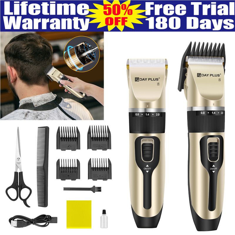 Hair Clippers Mens Beard Trimmers Shaver Professional Electric Machine Cordless_voghion.com