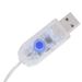 Star and Moon Fairy Lights Remote Control 138 LED Cold White_voghion.com