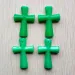 Pendant Necklaces 2023 Fashion Selling Natural Stone Grn Cross Pendants Charm Fit Jewelry Making 8pcs/lot Wholesale_voghion.com