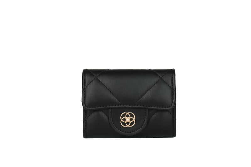 Women's new handbag, Europe and America fashion solid color diamond patternpurse & card bag_voghion.com