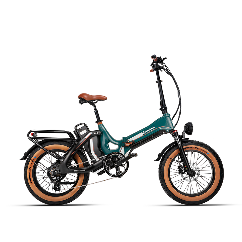 MIHOGO ONE 20-inch Electric Bicycle 750W Motor 48V16Ah Battery 268km Range 40km/h Speed._voghion.com