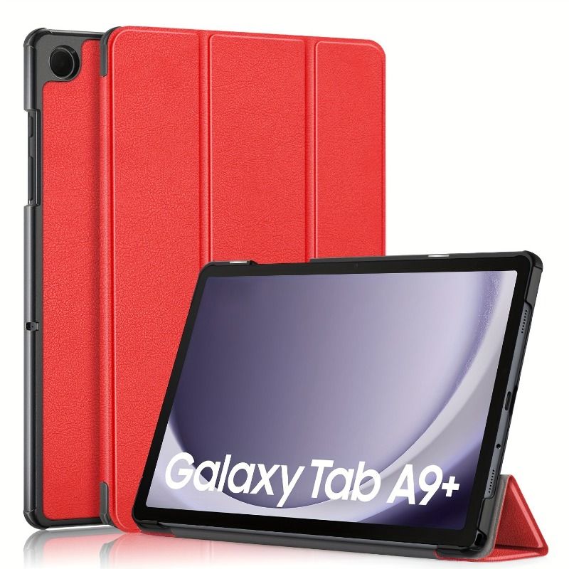 For Galaxy A9 Plus 11-Inch Leather Tablet Case- Lightweight, Non-Slip, Scratch-Resistant With Smart Auto Sleep/Wake Kickstand Function_voghion.com