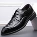 2025 Autumn Cowhide Korean Style Small Size 36 Men's Pointed Breathable Business Formal Leather Shoes_voghion.com