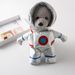 Halloween Funny Astronaut Self-Standing Costume Small And Medium Dogs, Quirky Transformation Outfit For Cats, Pet_voghion.com