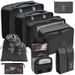 7/8/9/10 Pcs Set Travel Organizer Storage Bags Suitcase Packing Cubes Set Cases Portable Luggage Clothes Shoe Tidy Pouch Folding_voghion.com