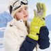 Ski Gloves For Men And Women Winter Warm Touchscreen Down Cotton Couple Style Thickened Electric Bike Riding Windproof_voghion.com
