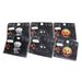 Halloween-Party-Dekorationsset – 3er-Pack tanzende Skelett-, Kürbiskopf- und schwarze Fledermaus-Folienballons mit Kartenhaltern für gruselige Dekoration zu Hause und draußen_voghion.com