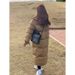 Nuovo cappotto invernale in cotone spesso e caldo lungo e largo da donna coreana per studenti_voghion.com