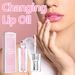 Changing Color Lip Protection Oil Lightens smoothes fine lines on the lips, moisturizes prevents dryness,2024_voghion.com