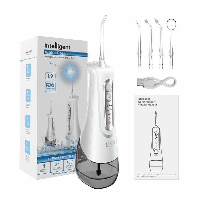 Bricolage nettoyage dentaire Waterflosser électrique sans fil Ipx7 étanche Oral irrigateur eau fil choisir Flosser pour les dents_voghion.com
