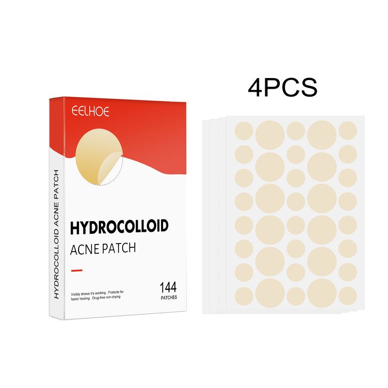 EELHOE Hydrocolloid Acne Pimple Patch for Zits and Blemishes, Spot Treatment Stickers for Face and Skin_voghion.com