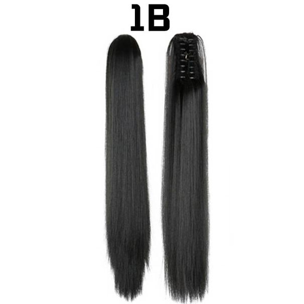 Parrucca con coda di cavallo alta e fermaglio per capelli naturali a cascata, esclusiva Lazy Wind Babes, con nodo alto a cascata e fermaglio per capelli naturali a coda di cavallo alta_voghion.com